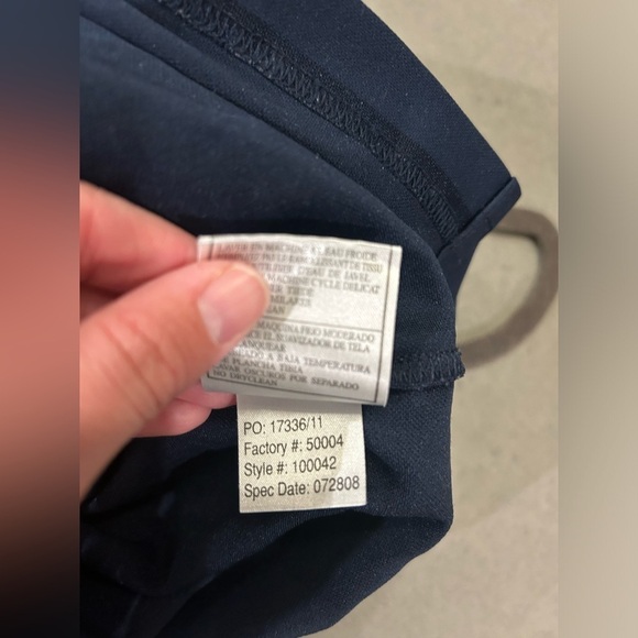 Antigua Polo Shirt Men’s Large Football Rams Short Sleeve Navy Blue Stripes - Picture 5 of 9